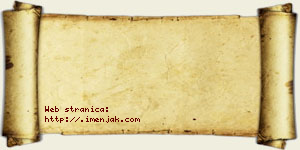 Jelena Kosjerina vizit kartica